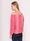 Блуза розовая в принт | 4618488 | фото 2