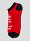 Шкарпетки чорно-червоні | 4627039