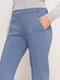 Брюки светло-джинсового цвета | 4659662 | фото 4