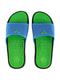 Шлепанцы зелено-голубые | 4651256 | фото 2