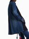 Пальто темно-синее с вышивкой | 4588043 | фото 8