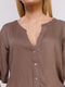 Блуза коричнева | 4626272 | фото 3