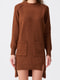 Туніка-сукня коричнева | 4686051 | фото 4