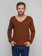 Пуловер коричневий | 4621572