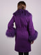 Пальто фиолетовое | 4697622 | фото 3