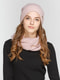 Комплект: шапка на флісі і шарф-снуд | 4699331