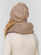 Комплект: шапка на флисе и шарф-снуд | 4699352 | фото 2