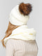 Комплект: шапка на флисе и шарф-снуд | 4699369 | фото 2