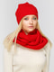 Комплект: шапка на флисе и шарф-снуд | 4699434