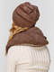 Комплект: шапка на флисе и шарф-снуд | 4699445 | фото 2