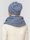Комплект: шапка на флисе и шарф-снуд | 4699458 | фото 2