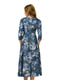 Сукня синя з квітковим принтом | 4697198 | фото 4