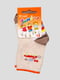 Шкарпетки молочного кольору з малюнком | 4448275