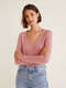 Пуловер рожевий | 4649804