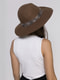 Шляпа коричневая | 2750571 | фото 2