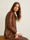 Куртка коричневая | 4618596 | фото 3