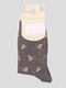 Шкарпетки в квітковий принт | 4647117