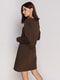 Сукня коричнева з вишивкою домашня | 2627432 | фото 2