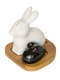 Набор на подставке для соли/перца «Большой и маленький кролик» | 4712493