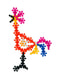 Конструктор «Квітка шестилисник» Neon світиться (80 шт.) | 4714223 | фото 4