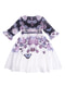 Сукня молочна з квітковим принтом | 4714261 | фото 2
