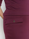 Костюм цвета марсала: блуза и юбка | 4695822 | фото 3