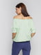 Блуза светло-зеленая | 2324388 | фото 2