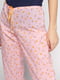 Капри розовые пижамные | 3440032 | фото 4
