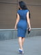 Платье темно-синее | 3810048 | фото 2
