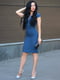 Платье темно-синее | 3810048 | фото 5