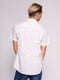 Рубашка белая с принтом | 3009847 | фото 2