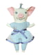 Іграшка інтер'єрна «Свинка дівчинка» (20х30 см) | 4764285