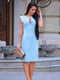Платье-сарафан голубое | 4766129 | фото 3
