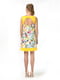 Сукня жовта з квітковим принтом | 4527032 | фото 2