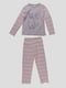Пижама: лонгслив и брюки | 4782934