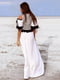 Сукня біла з принтом | 4386392 | фото 4
