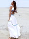 Сукня біло-блакитна з принтом | 4396147 | фото 3