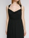 Платье черное с кружевной спинкой | 402695 | фото 3
