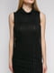 Платье черное с оригинальной отделкой | 1215171 | фото 3