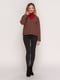 Пуловер коричневый | 4817513 | фото 2