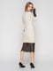 Сукня кремова з мереживом | 2056219 | фото 2