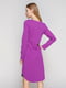 Сукня фіолетова з мереживом | 2959611 | фото 2