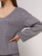 Пуловер темно-серый | 4821203 | фото 3