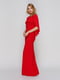 Сукня червона з відкритою спиною | 2003624