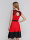 Платье красное с кружевом | 2141694 | фото 2