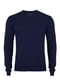 Пуловер темно-синій | 4823040
