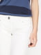 Бриджи белые джинсовые | 2184532 | фото 4