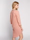 Платье-рубашка розовое в принт | 4834736 | фото 2