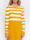 Сукня жовта в смужку | 4840103 | фото 3