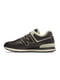 Кросівки темно-коричневі New Balance 574 | 4579070 | фото 2
